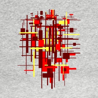 abstract architecture matric face T-Shirt